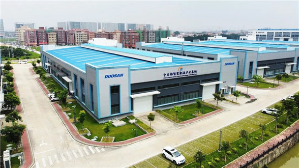 World-advanced Doosan M400 hydrogen fuel cell project settles in Danzao