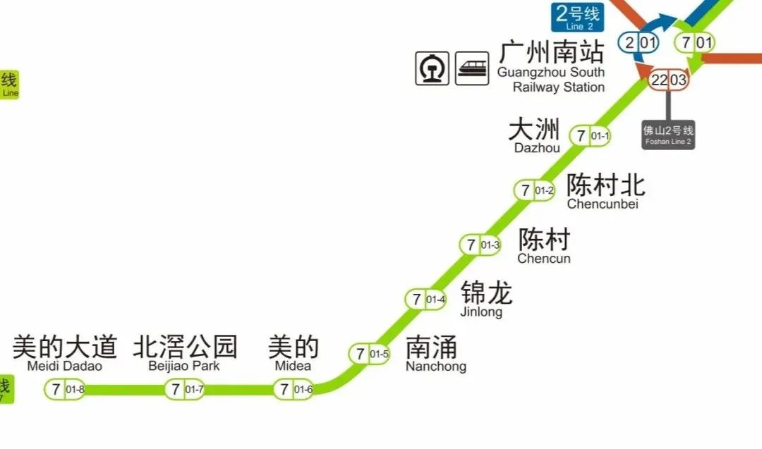 广州地铁7号线西延顺德段